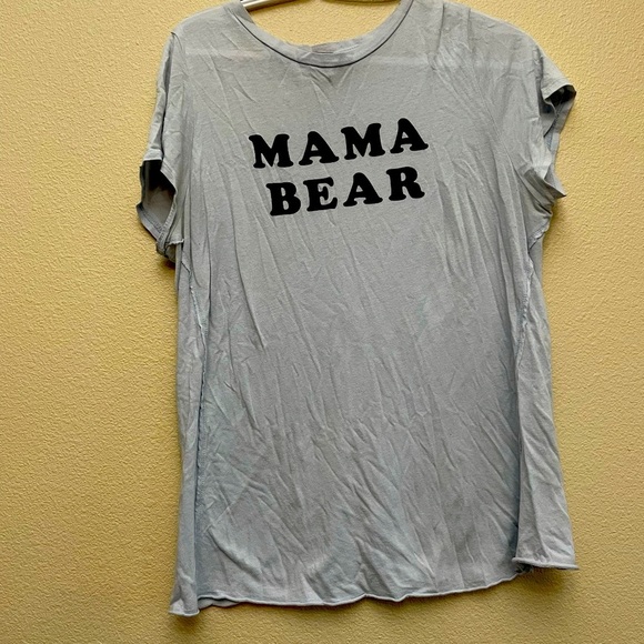 Tops - Mama bear shirt-selling as is ( small stain )
